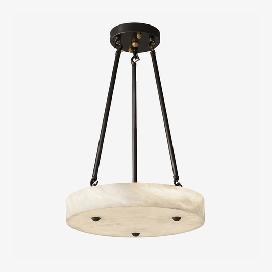 Aurelia Alabaster Disc Pendant Light