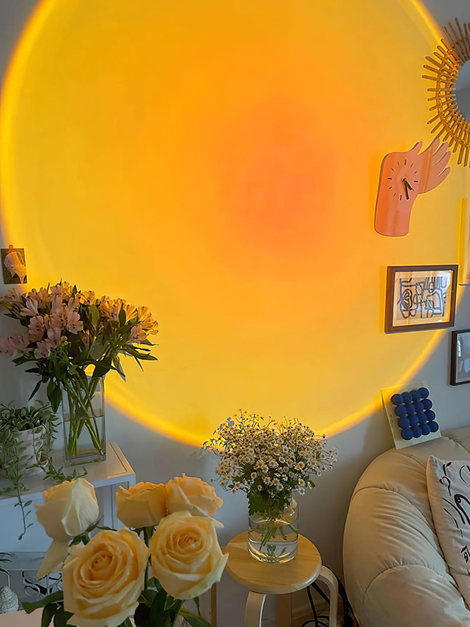 Sunset Projection LED Table Light Table lamp