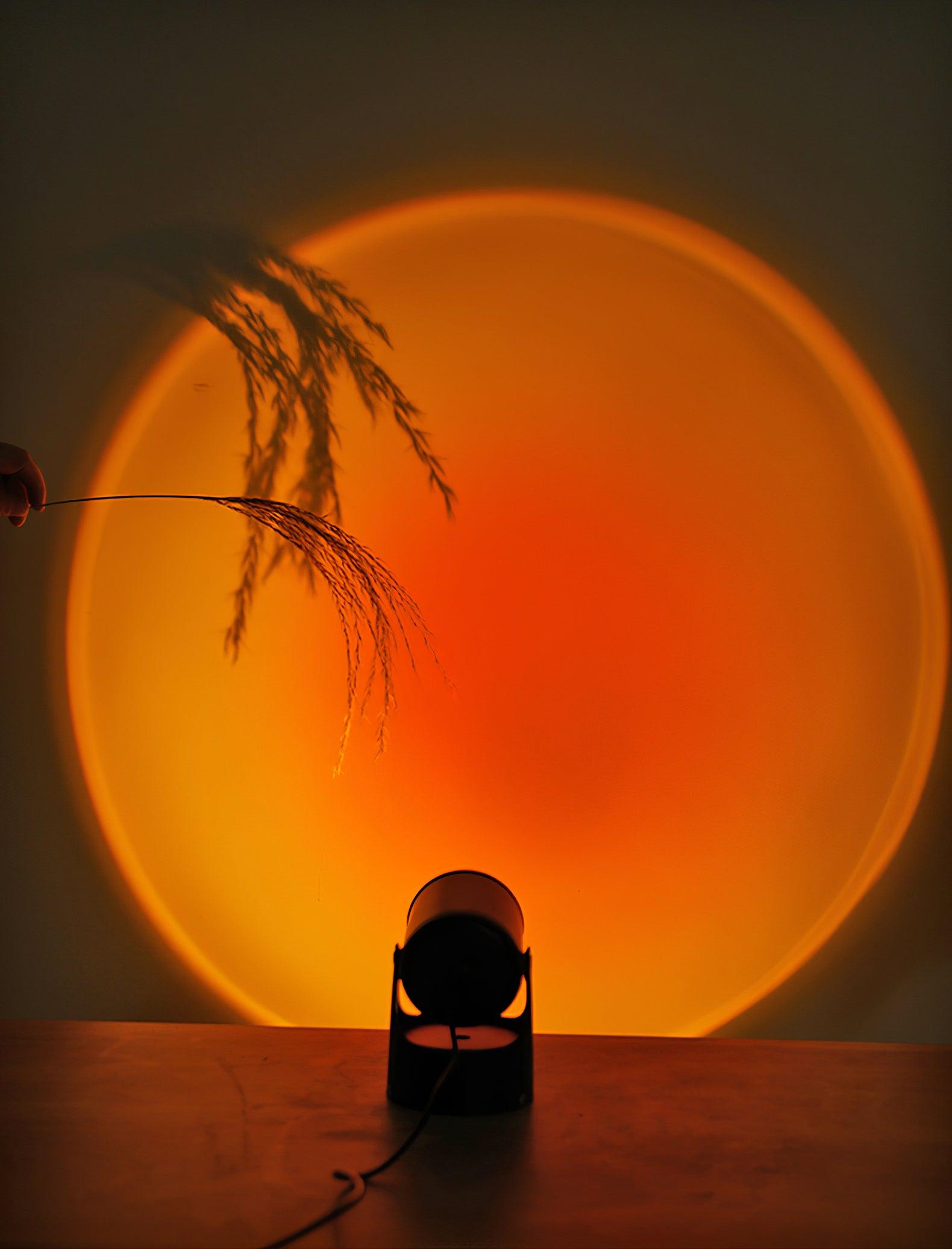 Sunset Projection LED Table Light Table lamp