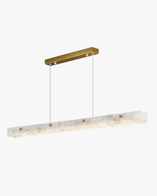 Linear Alabaster Chandelier Chandelier
