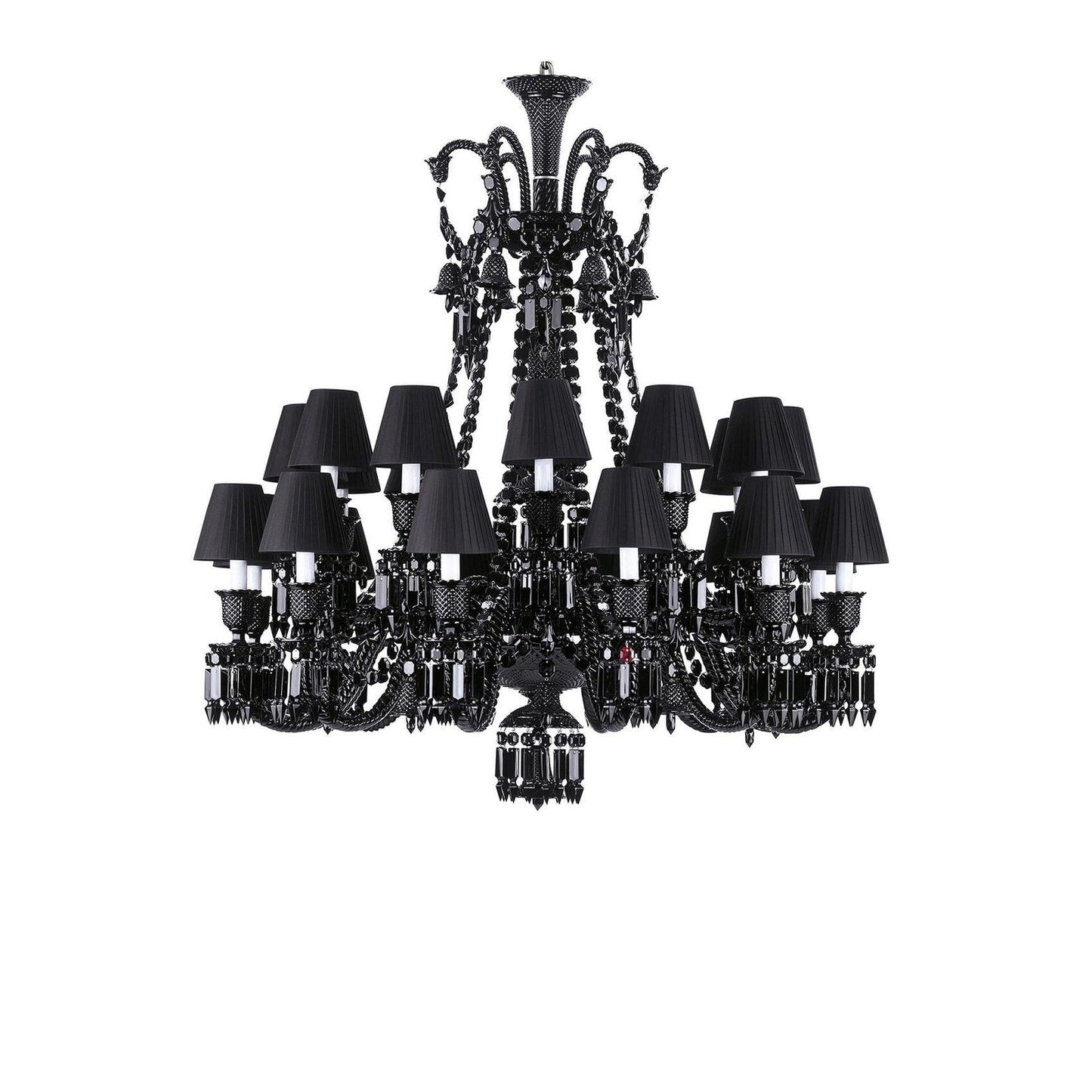 Baccarat Zé‘¼å¬ith Black Chandelier