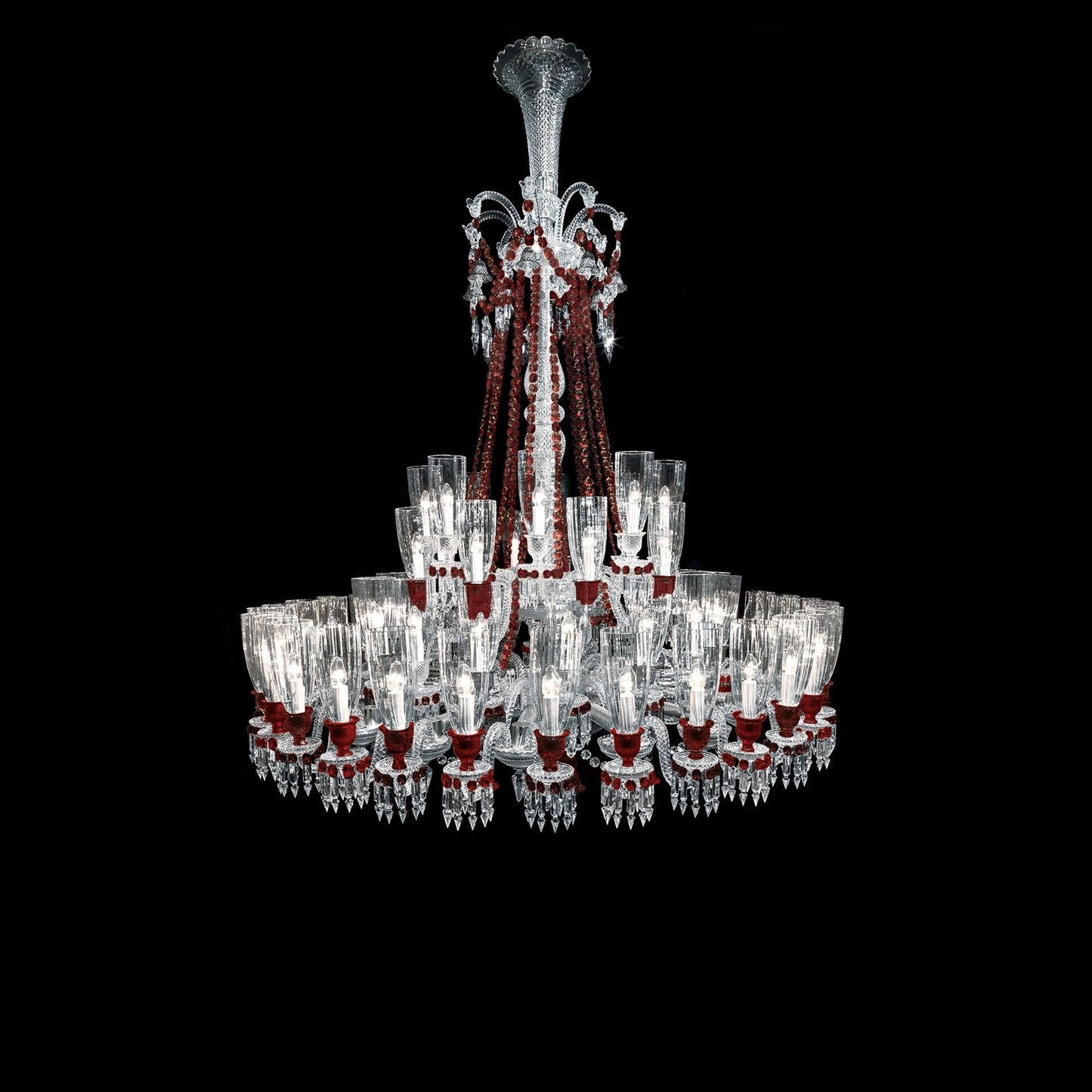 Baccarat Zé‘¼å¬ith Red Chandelier