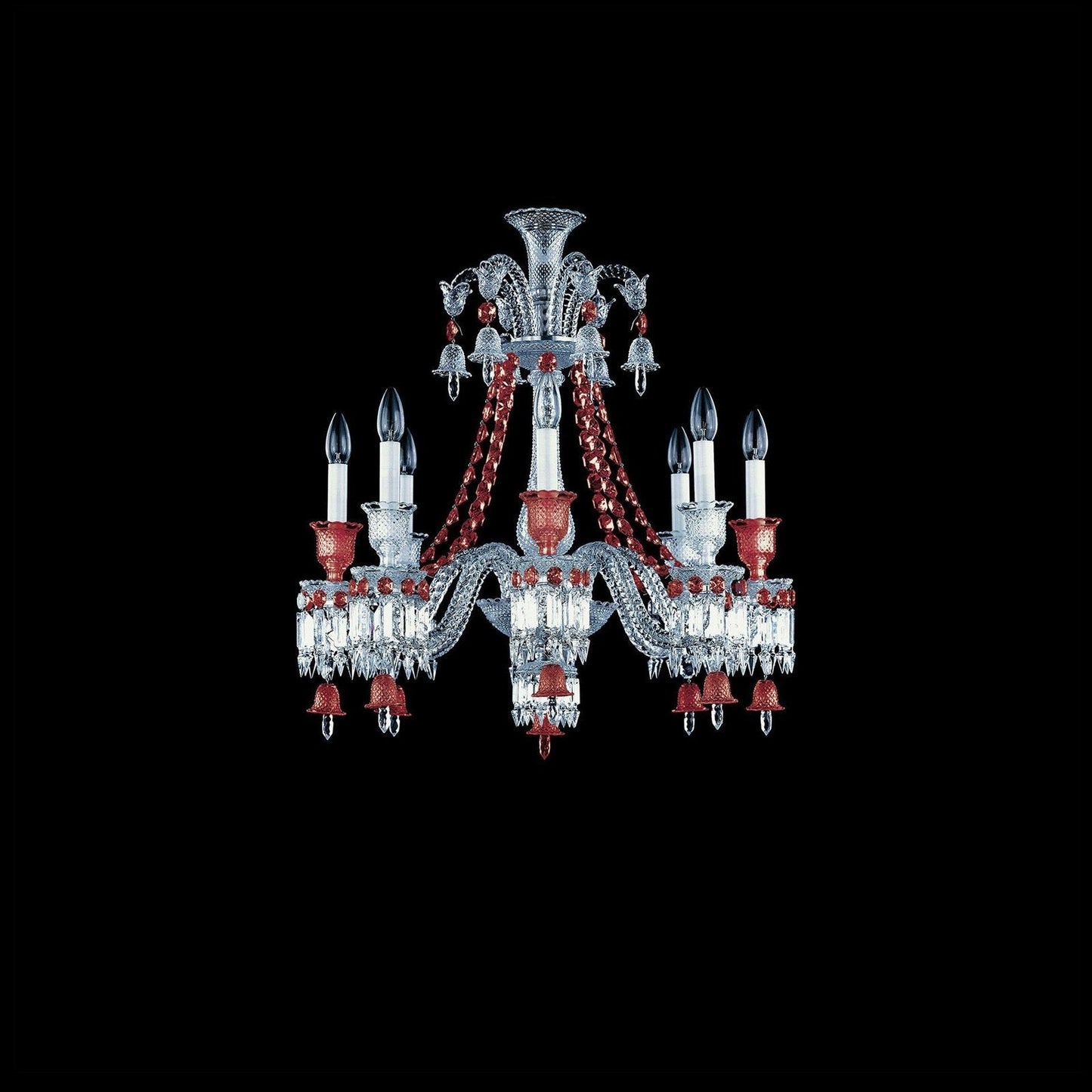 Baccarat Zé‘¼å¬ith Red Chandelier