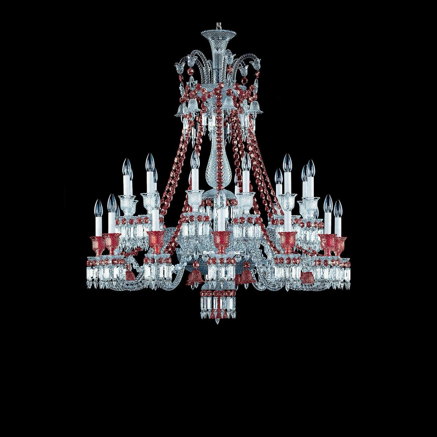 Baccarat Zé‘¼å¬ith Red Chandelier