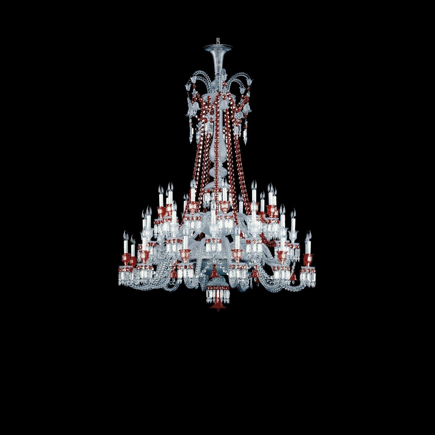 Baccarat Zé‘¼å¬ith Red Chandelier