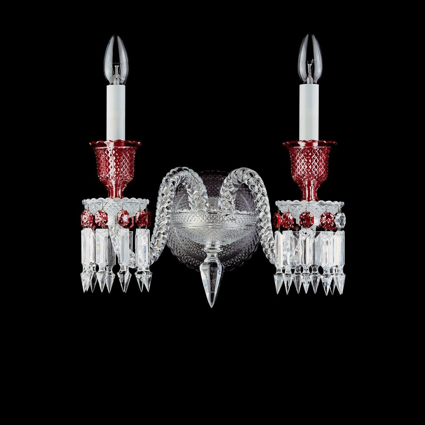 Baccarat Zé‘¼å¬ith Red Wall Sconce