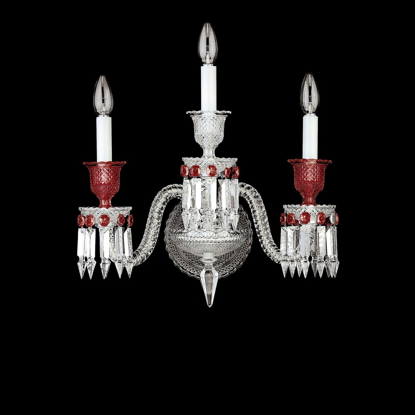 Baccarat Zé‘¼å¬ith Red Wall Sconce