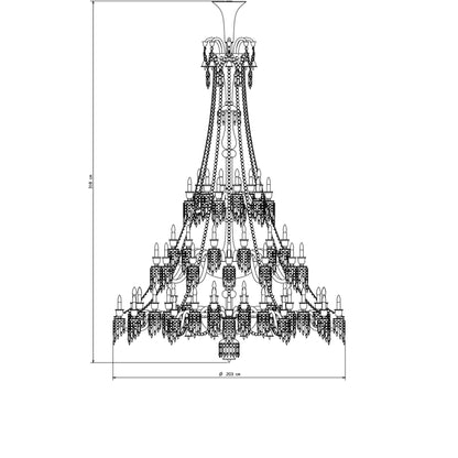 Baccarat Zé‘¼å¬ith Chandelier Charleston