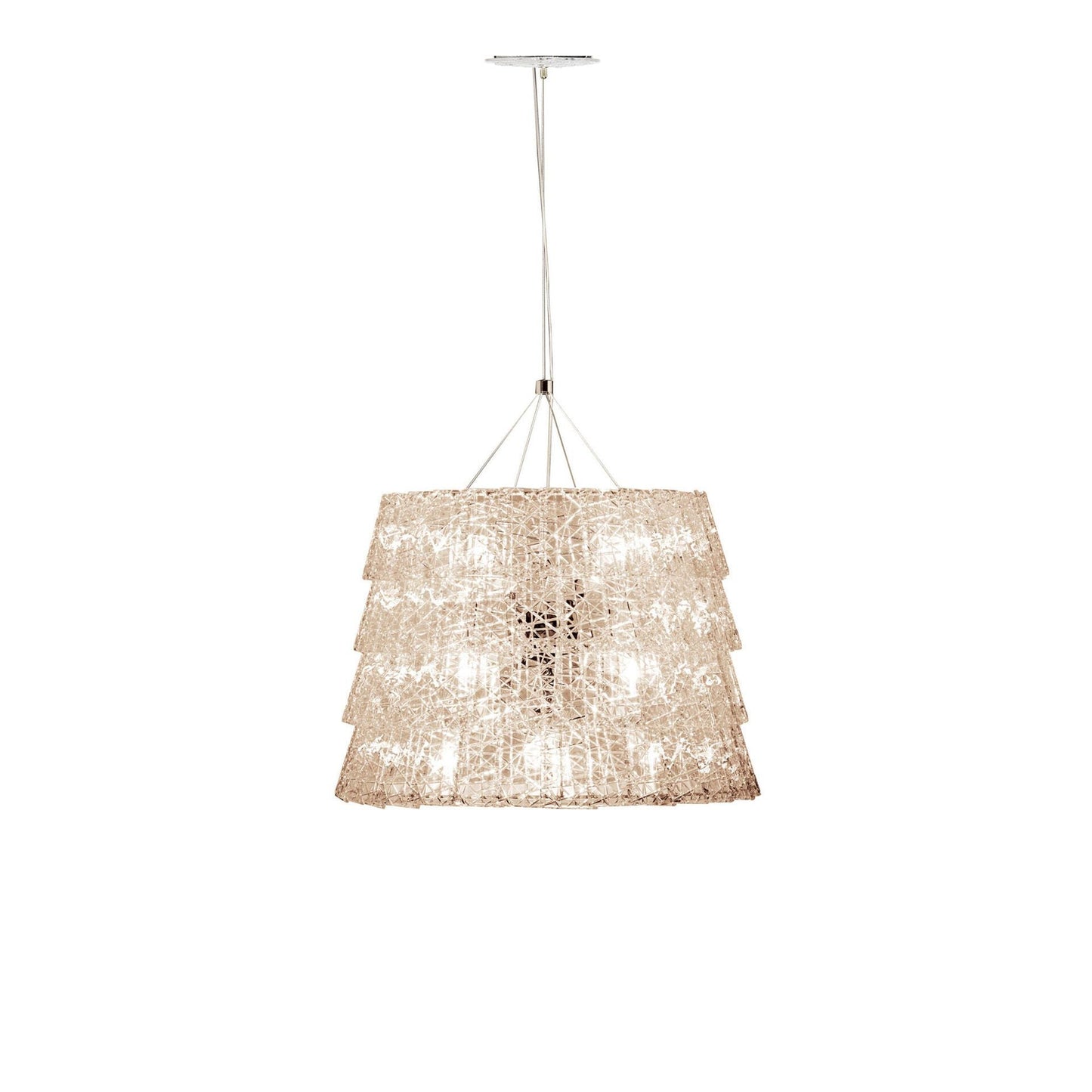 Baccarat Tuile De Cristal Chandelier