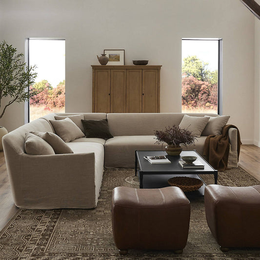 Amber Lewis x Four Hands Lowell 3Pc Sectional Sofa