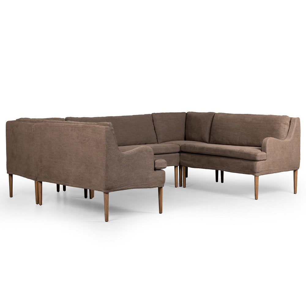 Amber Lewis x Four Hands Aurelia Dining Banquette U Shape Sofa