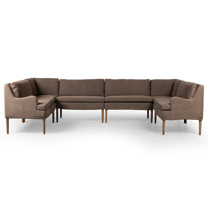 Amber Lewis x Four Hands Aurelia Dining Banquette U Shape Sofa