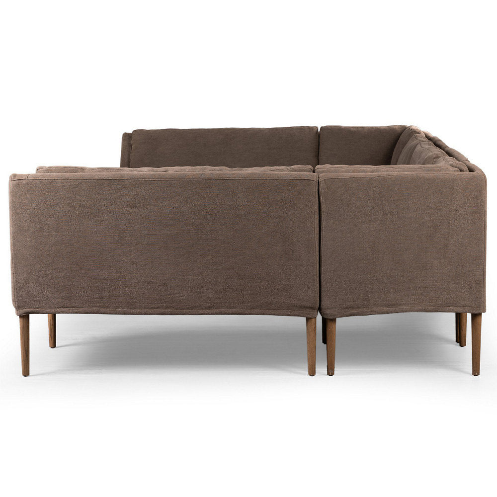 Amber Lewis x Four Hands Aurelia Dining Banquette U Shape Sofa