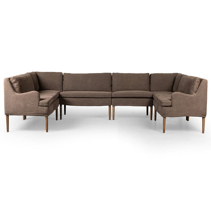 Amber Lewis x Four Hands Aurelia Dining Banquette U Shape Sofa