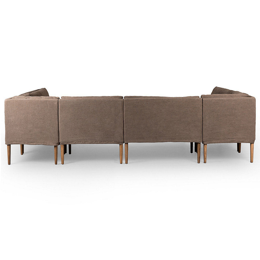 Amber Lewis x Four Hands Aurelia Dining Banquette U Shape Sofa