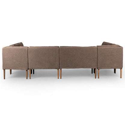 Amber Lewis x Four Hands Aurelia Dining Banquette U Shape Sofa