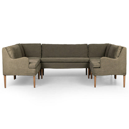 Amber Lewis x Four Hands Aurelia Dining Banquette U Shape Sofa