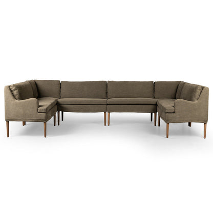 Amber Lewis x Four Hands Aurelia Dining Banquette U Shape Sofa