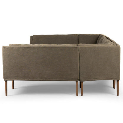 Amber Lewis x Four Hands Aurelia Dining Banquette U Shape Sofa