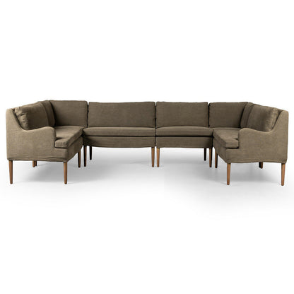 Amber Lewis x Four Hands Aurelia Dining Banquette U Shape Sofa