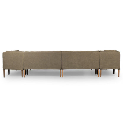 Amber Lewis x Four Hands Aurelia Dining Banquette U Shape Sofa
