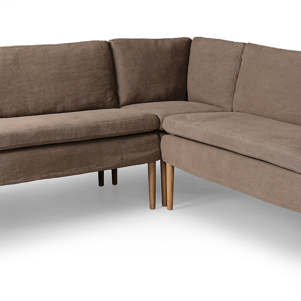 Amber Lewis x Four Hands Aurelia Dining Banquette U Shape Sofa