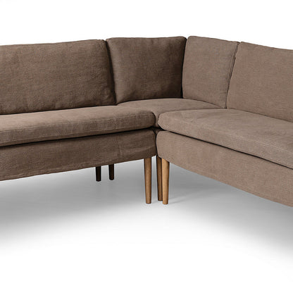 Amber Lewis x Four Hands Aurelia Dining Banquette U Shape Sofa