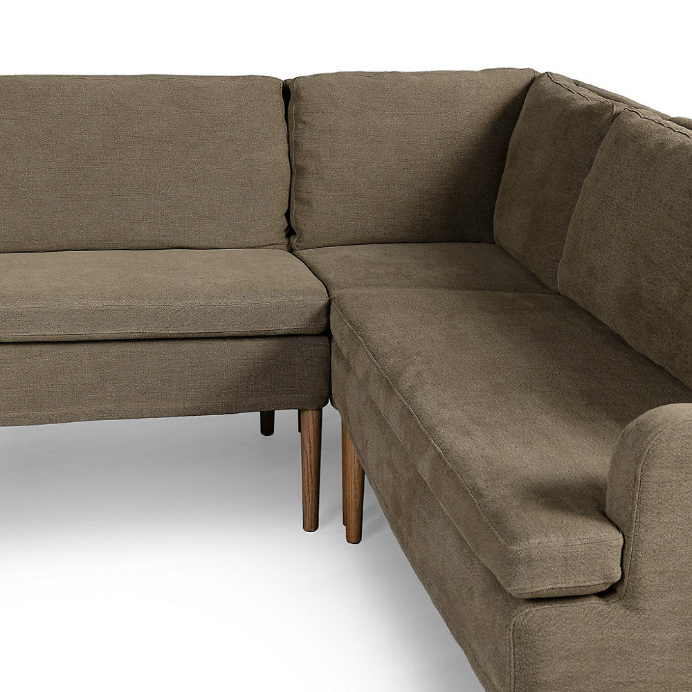 Amber Lewis x Four Hands Aurelia Dining Banquette U Shape Sofa