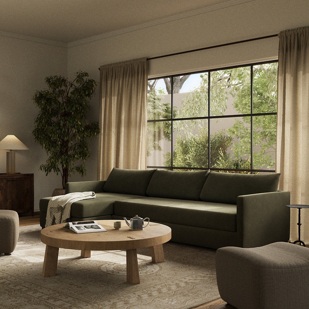 Wickham 2 Piece Sleeper Sectional Sofa
