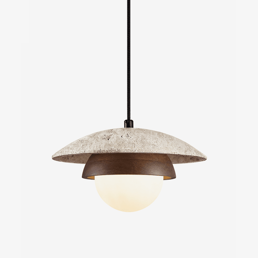 Milo Travertine Pendant Light