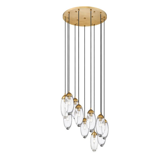 Z-Lite Arden 11 Light 24" Wide Suspension Multi Light Pendant