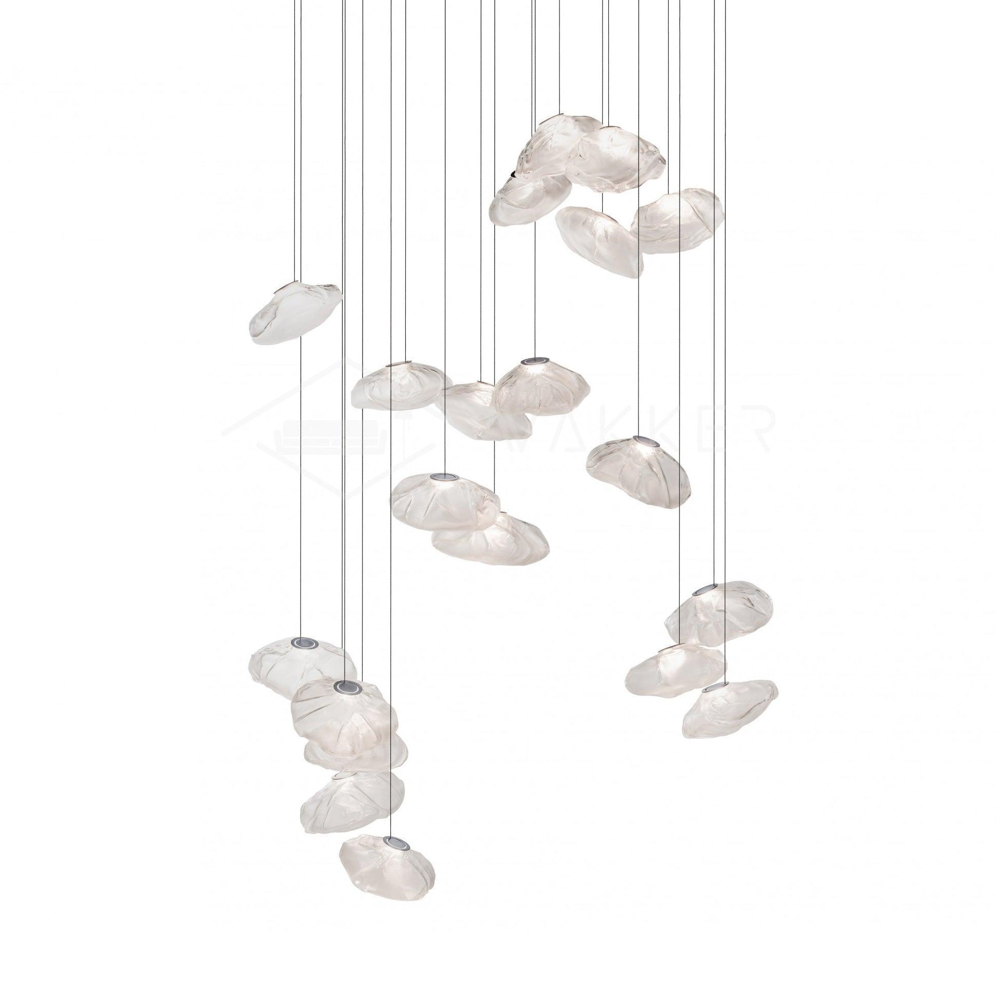 Blown Glass Mesh Pendant Light 1001 Pendant light