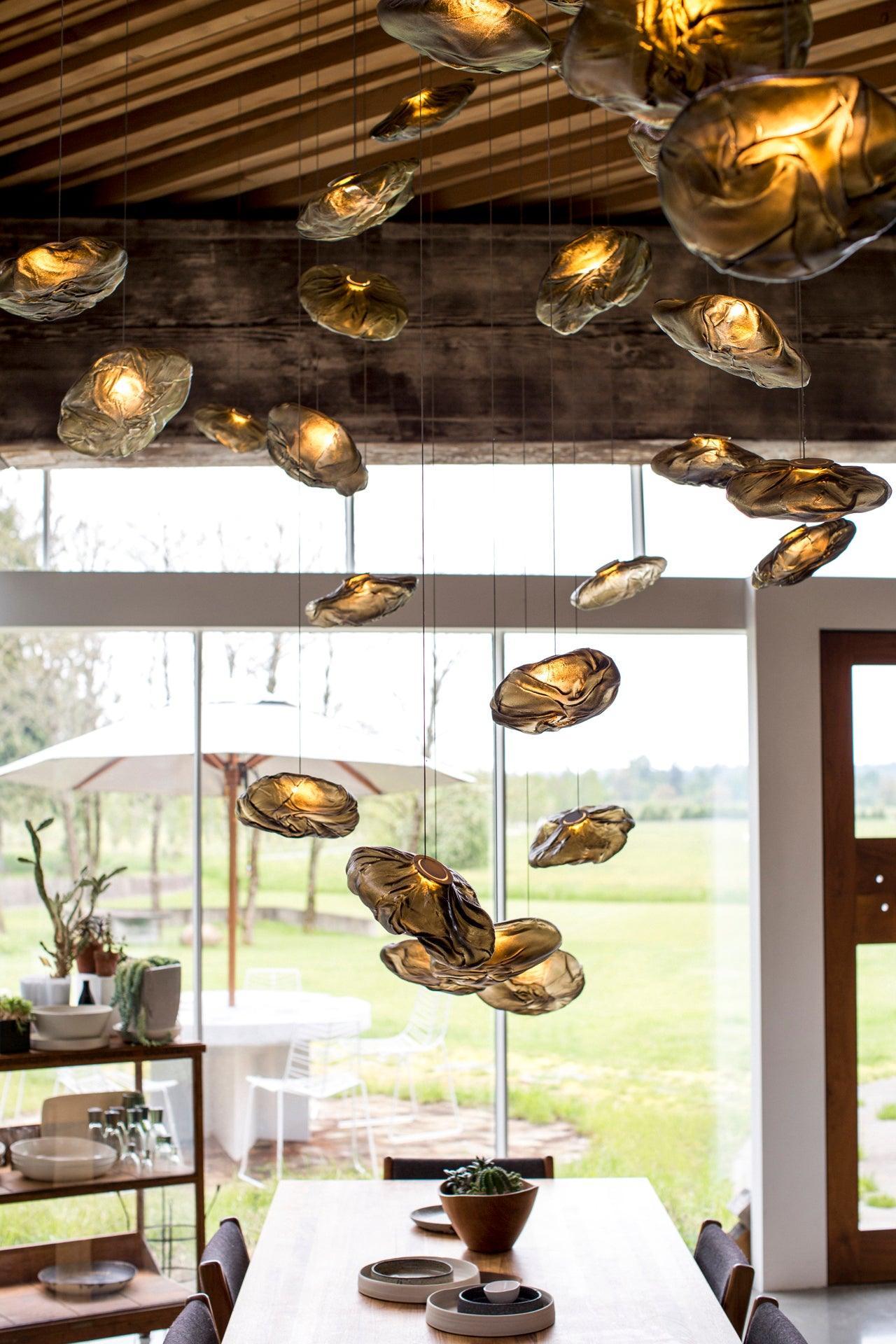 Blown Glass Random Pendant Light Pendant light