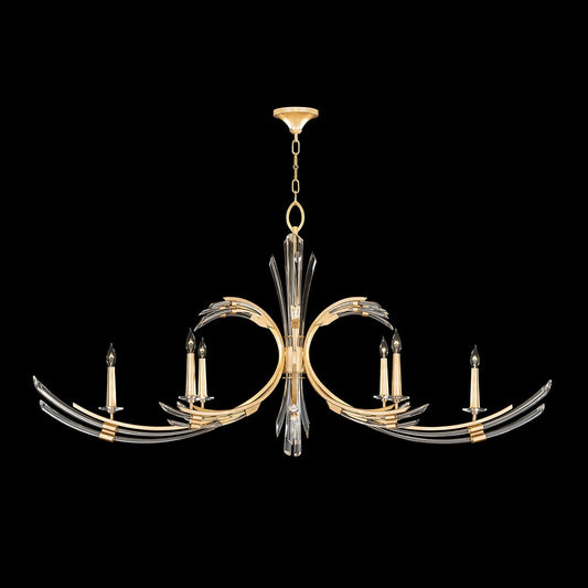 Fine Art Trevi 68" Oblong Chandelier