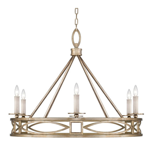 Fine Art Handcrafted Lighting Cienfuegos 6 Light 38" Wide Candle Style Chandelier