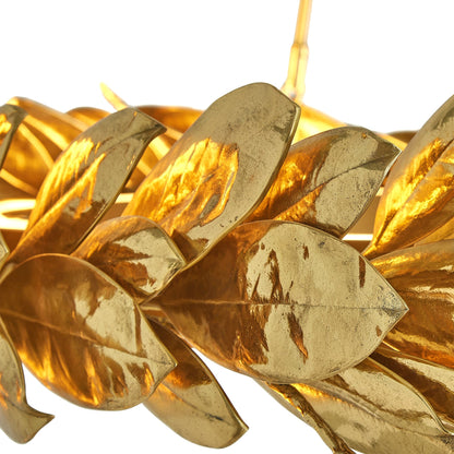 Global Views Brass Laurel Chandelier