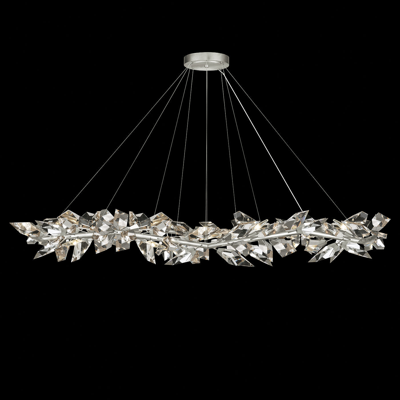 Fine Art Foret Triple Tier Round Pendant
