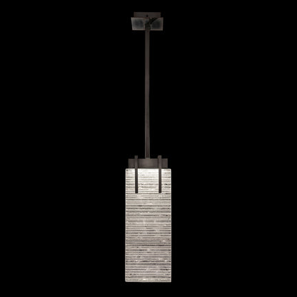 Fine Art Terra 7.75" Tall Rectangular Pendant