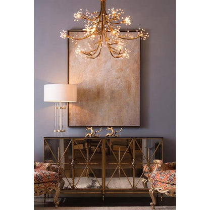 John Richard Sixteen-Light Halogen Chandelier