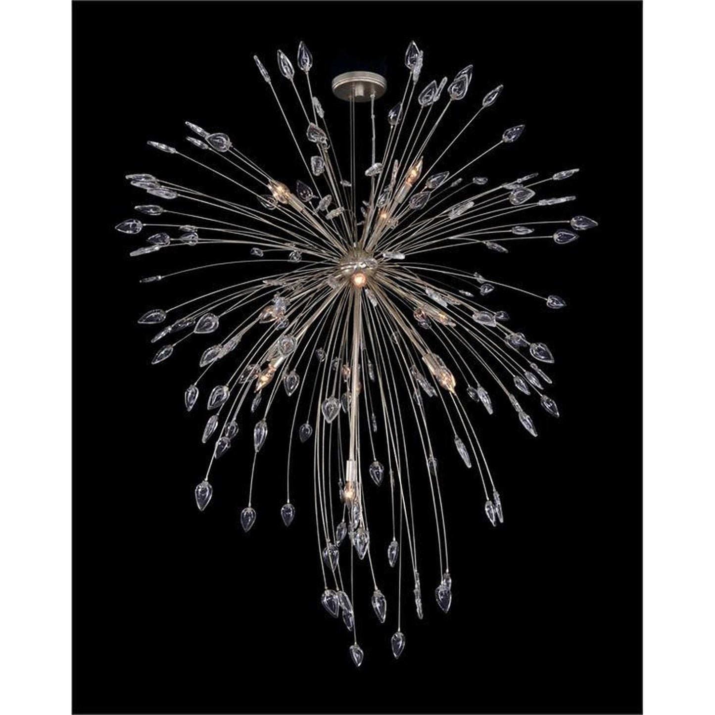 John Richard Reveille: Crystal Constellation Ten-Light Pendant FS