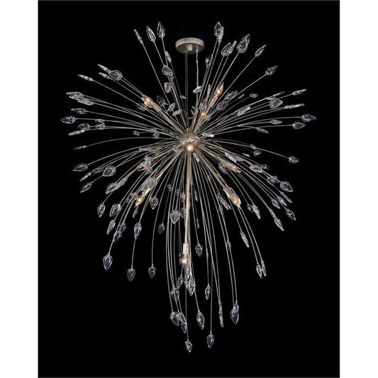 John Richard Reveille: Crystal Constellation Ten-Light Pendant FS