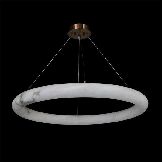 John Richard Alabaster Halo Pendant