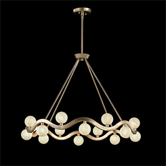 John Richard Cantus Sixteen-Light Chandelier
