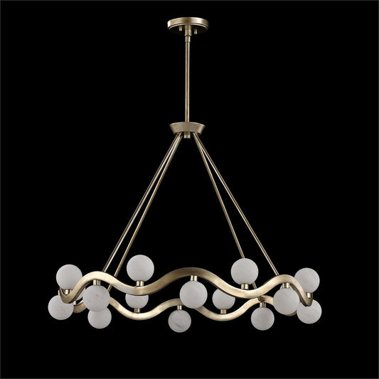 John Richard Cantus Sixteen-Light Chandelier