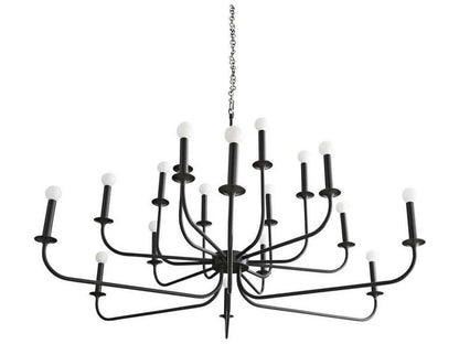 Arteriors Home 18-Light Breck Chandelier in Bronze Finish