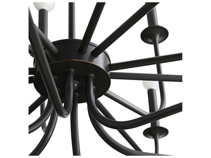 Arteriors Home 18-Light Breck Chandelier in Bronze Finish
