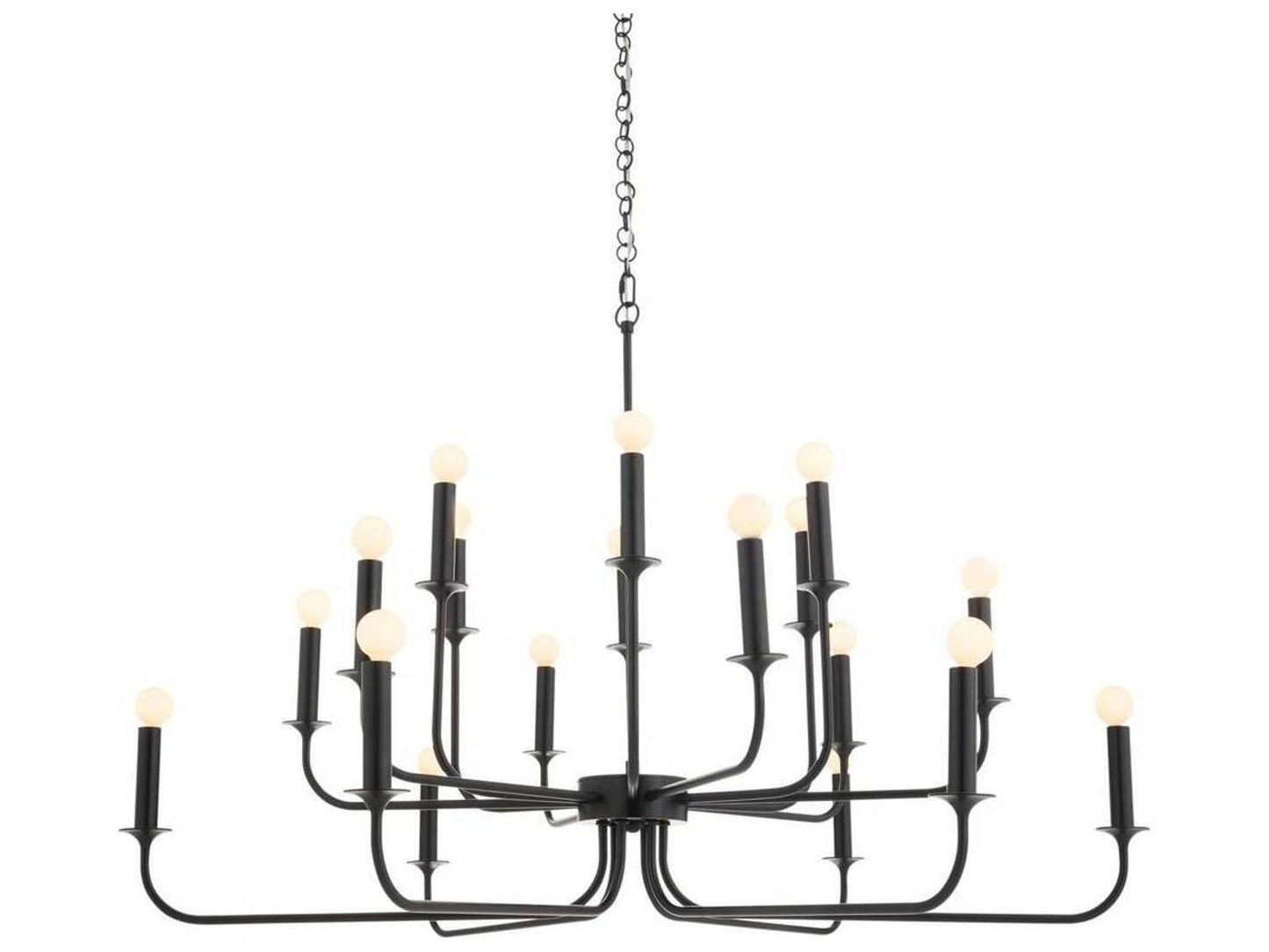 Arteriors Home 18-Light Breck Chandelier in Bronze Finish
