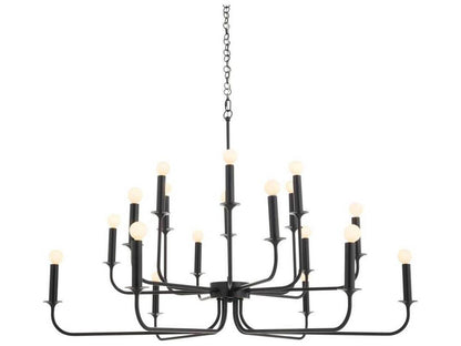Arteriors Home 18-Light Breck Chandelier in Bronze Finish