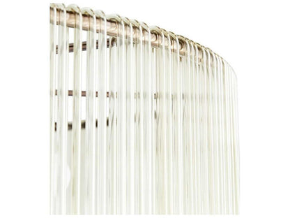 Arteriors Home 12-Light Royalton Chandelier in Brown Nickel with Smoke Glass