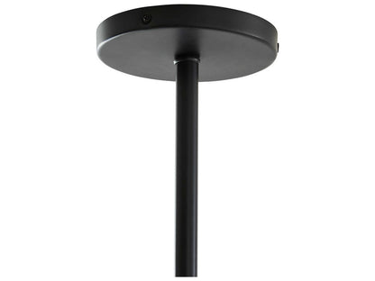 Arteriors Home Jay Jeffers 8-Light Blackened White Glass Linear Chandelier